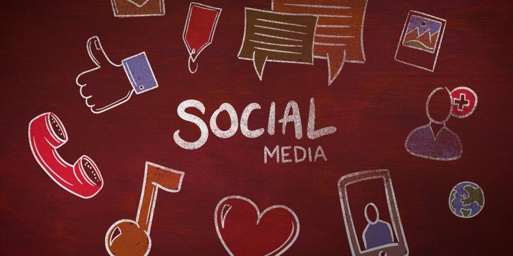 composite-image-of-social-media-doodle social media advertising in kitchener waterloo